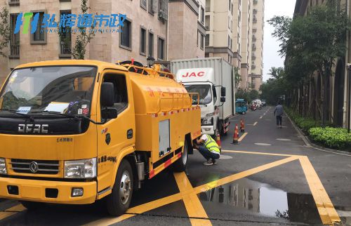 徐州小区管道清淤及CCTV检测